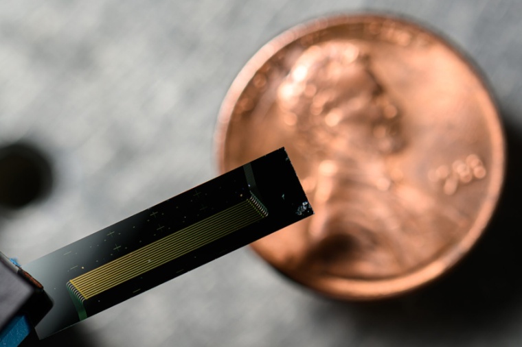 A new chip-scale laser can conduct extremely fast and accurate measurements by...