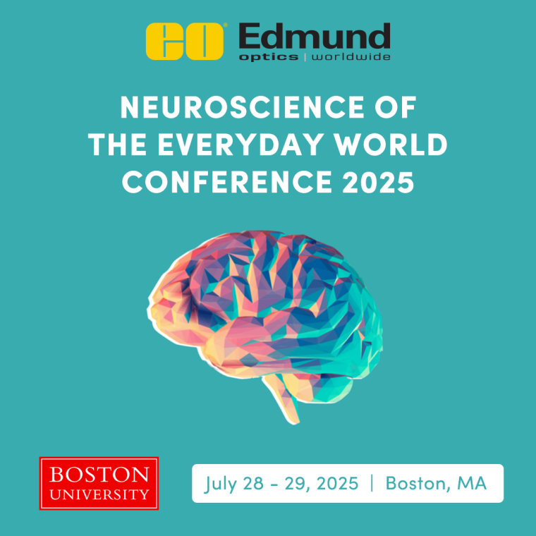 Edmund Optics is a Gold Sponsor of the third Neuroscience of the Everyday World...