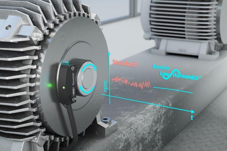 Der kompakte Baumer Encoder EB260 mit LowHarmonics Technologie kombiniert die...