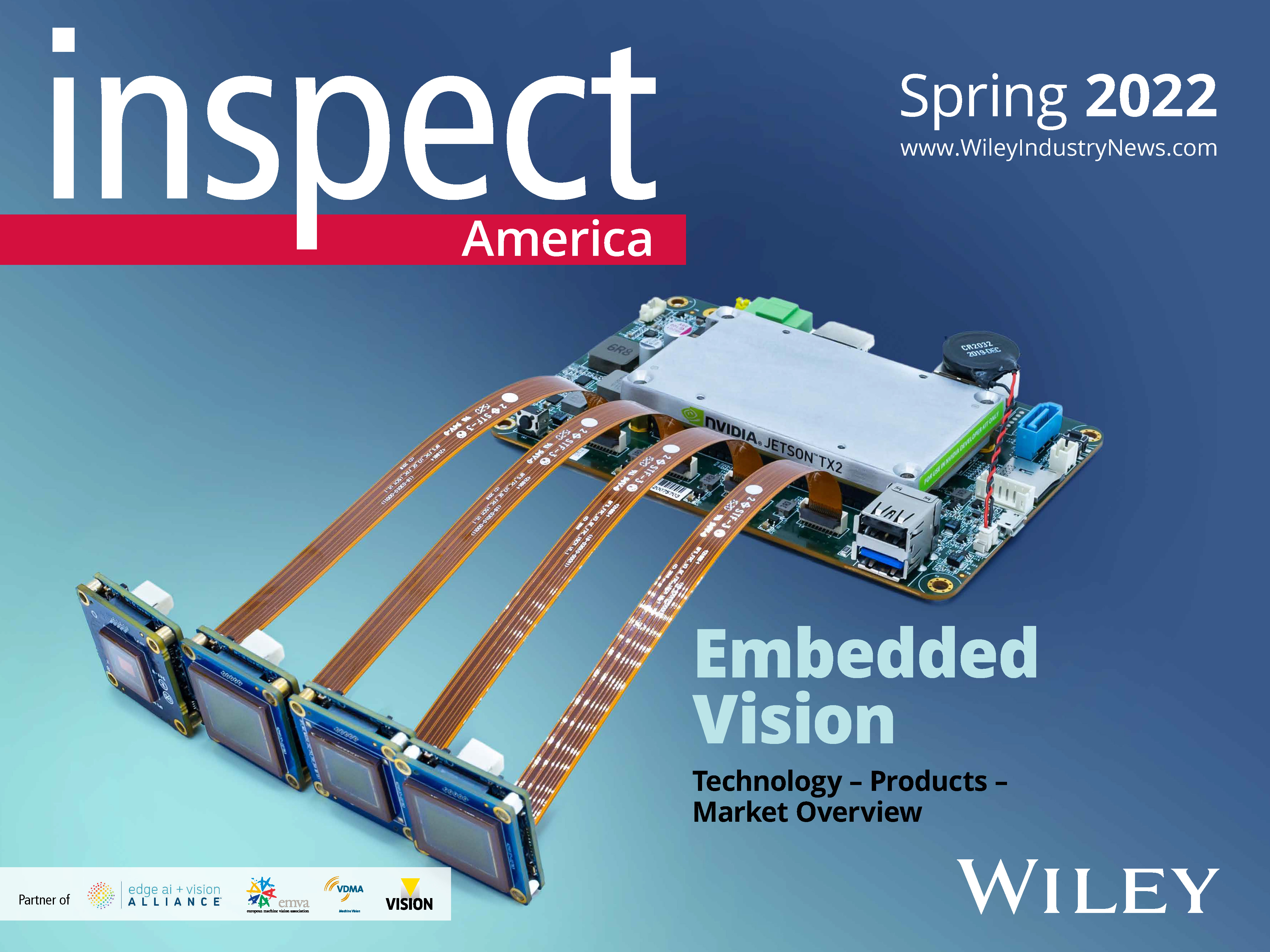 Die erste Ausgabe der inspect America ist erschienen und dreht sich um das Thema Embedded Vision und erscheint anlässlich des Embedded Vision Summit