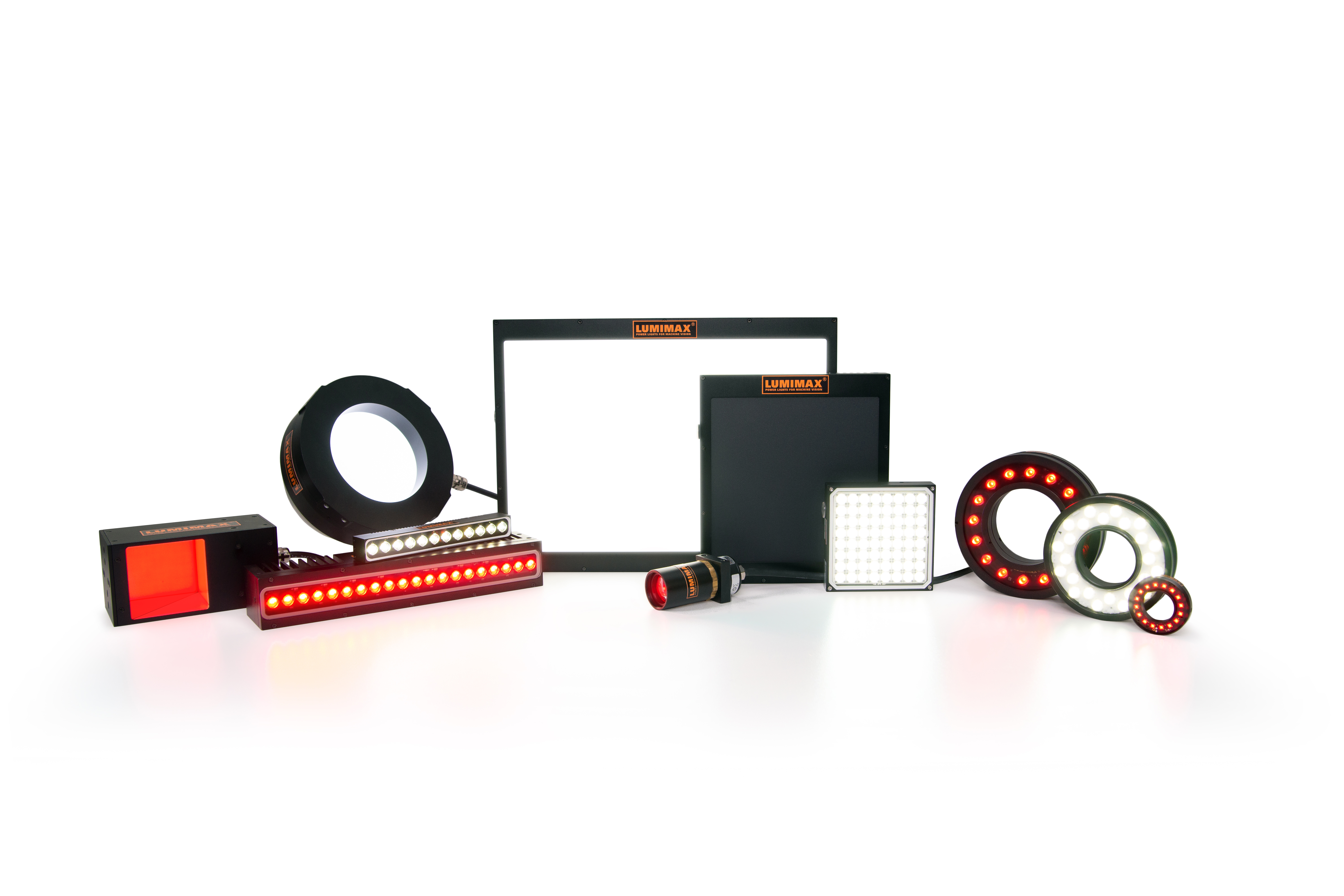 Lumimax LED lights by iiM GmbH are especially designed and developed for use in industrial Machine Vision applications.