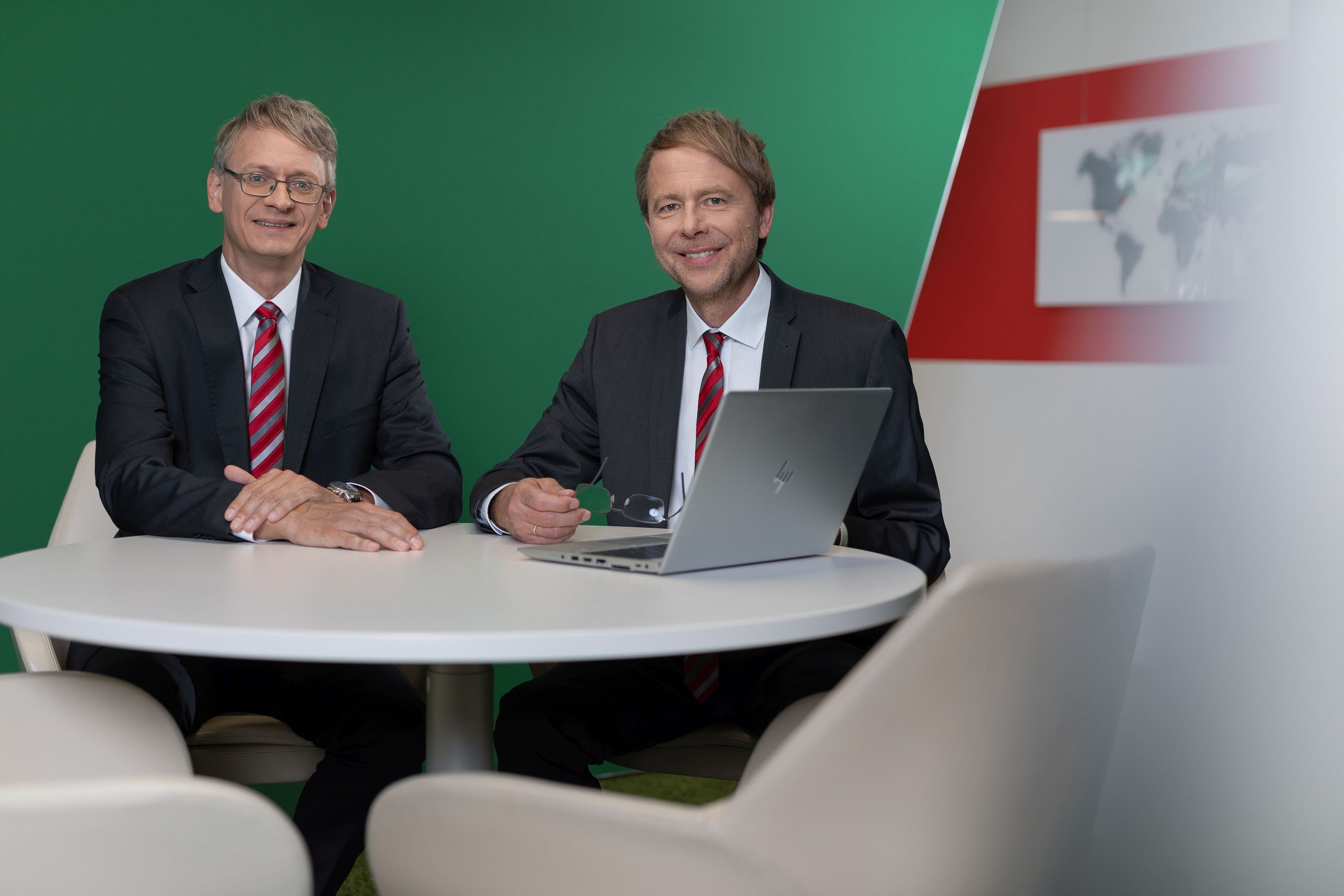 Rudo Grimm und Matthias Lenord, Geschäftsleitung Lenord+Bauer
