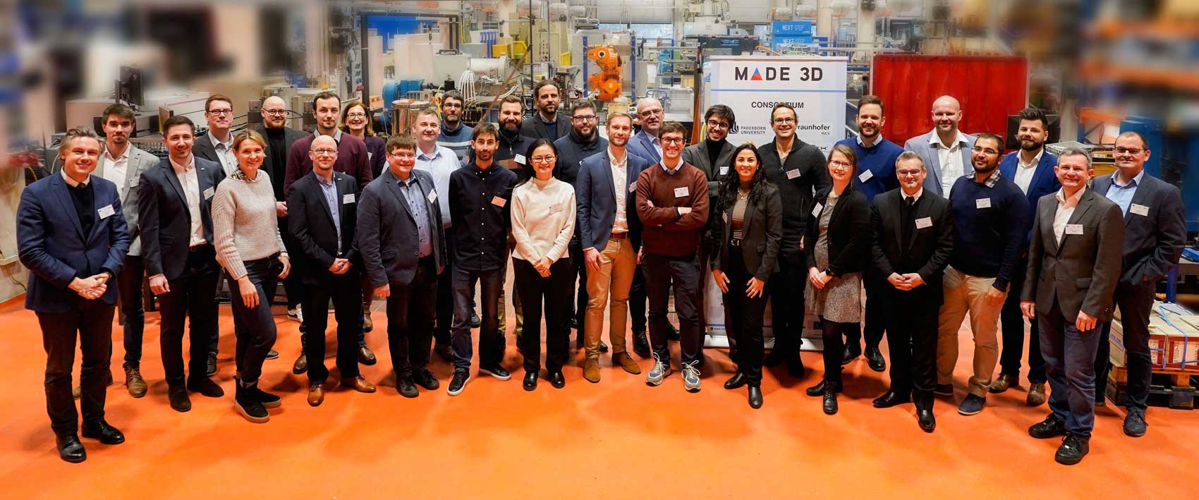 The kick-off meeting of the ‘MADE-3D’ research project (Source: Paderborn U, Jennifer Bounoua)