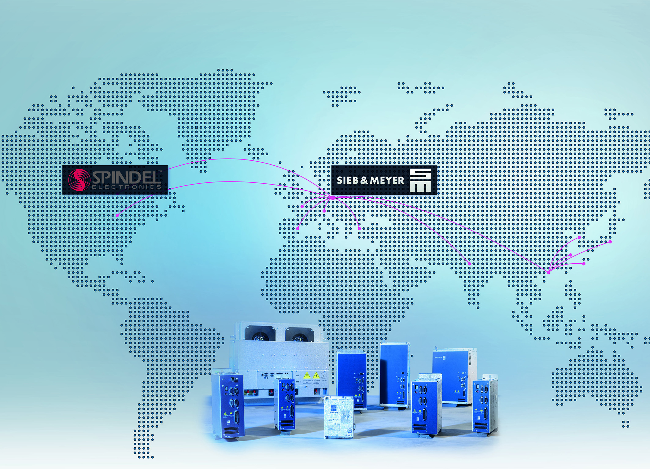 Spindel Electronics ist ab sofort die offizielle Sieb & Meyer-Vertretung für Hochgeschwindigkeits-Frequenzumrichter in den USA und Kanada.